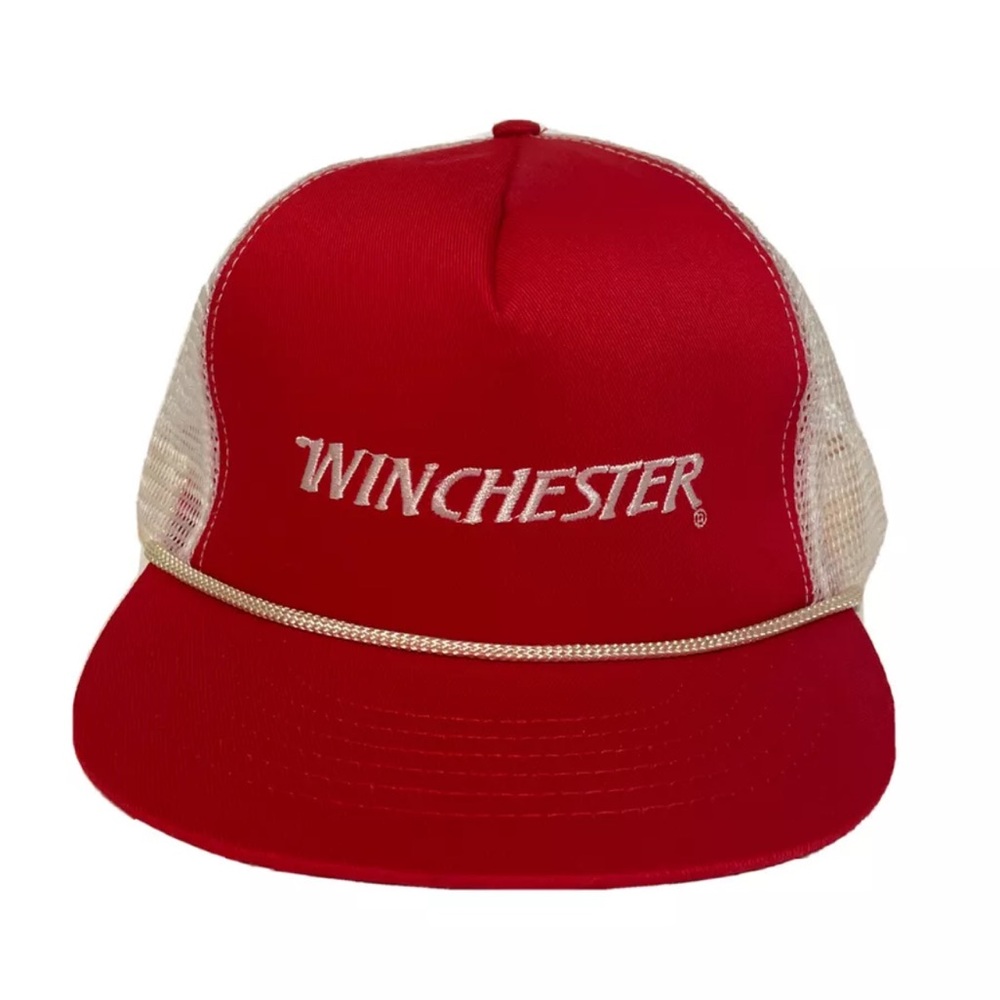 NEW Vintage 80’s WINCHESTER Embroidered Snapback Trucker Hat